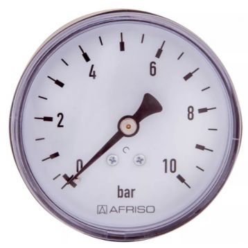 Манометр AFRISO RF63 0-10 бар 1/4" Фронтальний (85115211)