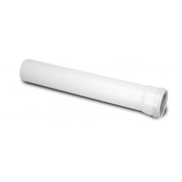 Удлинитель дымохода для газового конденсационного котла d60mm PP-R L-500mm (CE.00.41 PP) Полипропилен - 1