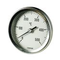 Биметаллический пирометр Cewal S.p.A. PSZ 63 GC Ø63 0/500°С стержень Ø9 мм х 150 мм (91636150)