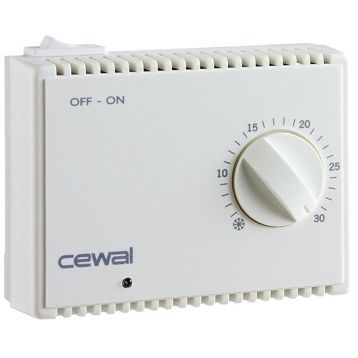 91935040 Електромеханічний кімнатний термостат RT 40 5÷30°C 10A(2,5A)250V Cewal S.p.A.