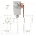 91934015 Термостат занурювальний з виносним датчиком 30÷90°С TUREC L1000 мм Cewal S.p.A.
