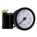 Капиллярный манометр Cewal S.p.A. ID 52 P Ø52 1/4" 6 бар (черный корпус) L1500 мм (91400226)