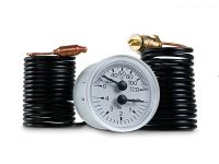 91392108 Капілярний термоманометр білий TI 42 P Ø42 1/4" 6 бар 0/120°С L1500 мм Cewal S.p.A