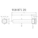 91887120 Капсула для капилляра Ø15,1 х 16 мм 1/2" 10 см Cewal S.p.A.
