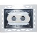 Клавиша (пневматика) BLACK MAT для кастомизации (черная круглая) Valsir S.p.A. (VS0879032)