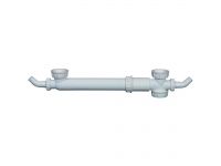 3185 Трубка підключення для подвійної мийки Ø40 х 1 1/2" Ghidini SpA