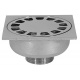650P150 Трап вертикальний латунний хромований 150 x 150 мм x Ø1 1/4" З Ghidini SpA
