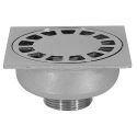 Трап вертикальный латунный хромированный 150 x 150 мм x Ø1 1/4" С Ghidini SpA (650P150)