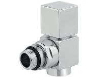 Кран відсікаючий кутовий Carlo Poletti Srl ХРОМ Ø1/2" CUBE-EASY (V166410B)