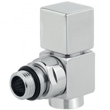 Кран відсікаючий кутовий Carlo Poletti Srl ХРОМ Ø1/2" CUBE-EASY (V166410B)