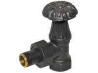 Кран радіаторний кутовий Carlo Poletti Srl ANTRACITE Ø1/2" ARTISTIC (V67310EGR)