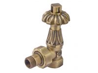 Кран-термостат кутовий Carlo Poletti Srl BRONZE Ø1/2" ARTISTIC (V68310MA)
