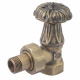 Угловой кран радиаторный Carlo Poletti Srl BRONZE Ø1/2" ARTISTIC (V67310MA)