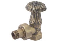 Кран радіаторний кутовий Carlo Poletti Srl BRONZE Ø1/2" ARTISTIC (V67310MA)