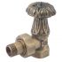 Кран радіаторний кутовий Carlo Poletti Srl BRONZE Ø1/2" ARTISTIC (V67310MA)