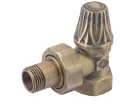 Кран відсікаючий кутовий Carlo Poletti Srl BRONZE Ø1/2" ARTISTIC (V67410MA)