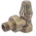 Кран отсекающий угловой Carlo Poletti Srl BRONZE Ø1/2" ARTISTIC (V67410MA)