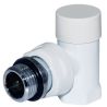 Кран відсікаючий кутовий Carlo Poletti Srl БІЛИЙ Ø1/2" COMPACT (V150410EF)