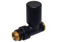 Кран-термостат прямий Carlo Poletti Srl BLACK MATTE Ø1/2" х 24-19 COMPACT (V152511EFS9005O)