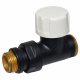 Термоклапан прямой Carlo Poletti BLACK MATTE Ø1/2" х 24-19 COMPACT-THERMO-V1 (V151511EFS9005O)