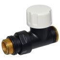 Термоклапан прямой Carlo Poletti BLACK MATTE Ø1/2" х 24-19 COMPACT-THERMO-V1 (V151511EFS9005O)