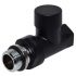 Кран відсікаючий прямий Carlo Poletti Srl BLACK MATTE Ø1/2" COMPACT (V150810EFS9005O)