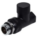 Кран відсікаючий прямий Carlo Poletti Srl BLACK MATTE Ø1/2" COMPACT (V150810EFS9005O)