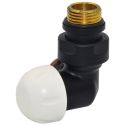 Термоклапан трехосный Carlo Poletti Srl BLACK MATTE Ø1/2" х 24-19 DX (правый) FIRST CORNER (V175111EFS9005ODX)