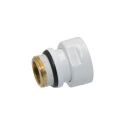 Штуцер с гайкой Carlo Poletti Srl Ø3/4"-1/2" для кранов FIRST БЕЛЫЙ (A34413E9016)