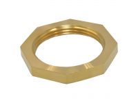 F192R006 Контргайка латунна Ø1 1/2" FP Pattaroni
