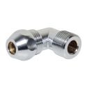 Колено хром VA Albertoni srl Ø10 х 1/2" С (G02533)