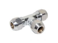 Тройник хром VA Albertoni srl Ø10 (G02540)