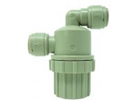 Фільтр Ø3/8" 100 мкм Polyacetal (HBMU3/8-3/8G) CDC Fluidtech Europe S.r.l.