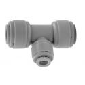 Тройник CDC Fluidtech Europe S.r.l. Ø3/8" х 1/4" х 3/8" Polyacetal (HUT3/8-1/4-3/8G)