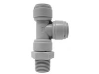 Трійник Ø3/8" (трубка) х Ø3/8" (трубка) х Ø1/4" ЗР Polyacetal (HRST3/8-N02G)