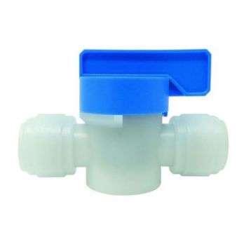 Кульовий кран Ø3/8" Polyacetal (HBVU3/8-3/8W) CDC Fluidtech Europe S.r.l.