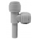 Абзац-трійник Ø3/8" (трубка) х Ø3/8"(трубка) х Ø3/8" (абзац) Polyacetal (HSJ3/8-3/8G)