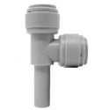 Абзац-тройник CDC Fluidtech Europe S.r.l. Ø3/8" (трубка) х Ø3/8" (трубка) х Ø3/8" (абзац) Polyacetal (HSJ3/8-3/8G)