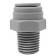 Перехідник Ø1/2" (трубка) х Ø3/8" ЗР Polyacetal (HPC1/2-N03G) CDC Fluidtech Europe S.r.l.