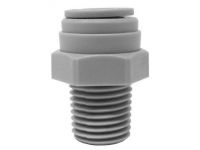 Перехідник Ø1/2" (трубка) х Ø3/8" ЗР Polyacetal (HPC1/2-N03G) CDC Fluidtech Europe S.r.l.