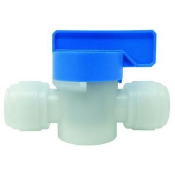 Кульовий кран Ø1/2" Polyacetal (HBVU1/2-1/2W) CDC Fluidtech Europe S.r.l.