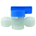 Шаровой кран CDC Fluidtech Europe S.r.l. Ø1/2" Polyacetal (HBVU1/2-1/2W)
