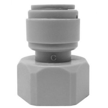 Перехідник Ø3/8" (трубка) х Ø1/2" BР Polyacetal (HCF3/8-G04G) CDC Fluidtech Europe S.r.l