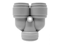 Трійник Ø1/4" Y-подібний Polyacetal (HUY1/4-1/4G) CDC Fluidtech Europe S.r.l.