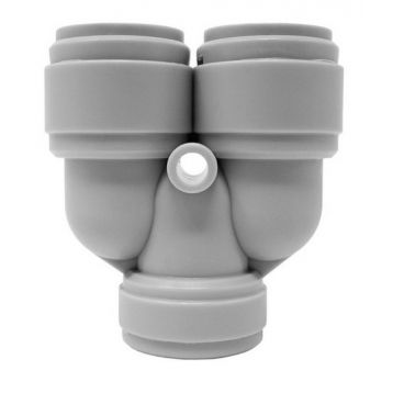 Трійник Ø3/8 "Y-подібний Polyacetal (HUY3/8-3/8G) CDC Fluidtech Europe S.r.l.