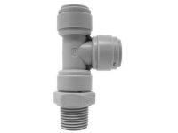 Трійник Ø1/4" (трубка) х Ø1/4" (трубка) х Ø1/4"ЗР Polyacetal (HRST1/4-N02G)