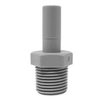 Абзац-ніпель Ø1/4" х Ø1/8" ЗР Polyacetal (HCJ1/4-N01G) CDC Fluidtech Europe S.r.l.