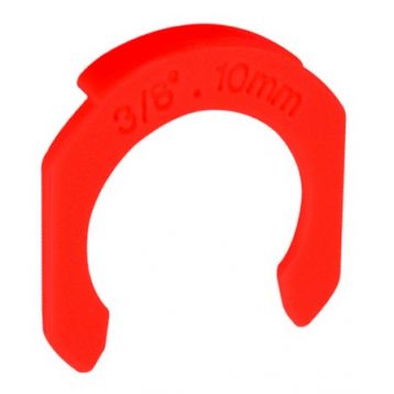 Фіксуюча скоба Ø3/8" червона Polyacetal (HCP10-3/8RD) CDC Fluidtech Europe S.r.l.