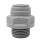 Перехідник Ø1/4" (трубка) х Ø3/8" ЗР Polyacetal (HPC1/4-N03G) CDC Fluidtech Europe S.r.l
