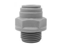 Перехідник Ø1/4" (трубка) х Ø1/4" ЗР Polyacetal (HPC1/4-N02G) CDC Fluidtech Europe S.r.l